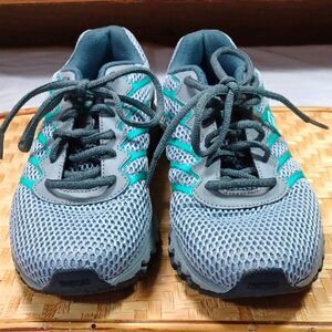KSwiss  Gray &Teal Running Shoes 8M New  $139